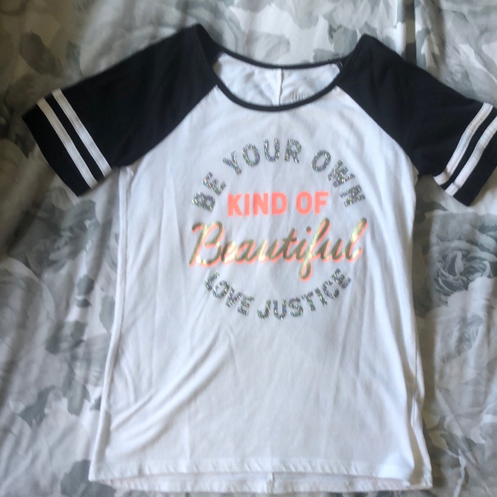 Justice Girls t-shirt perfect condition super cute